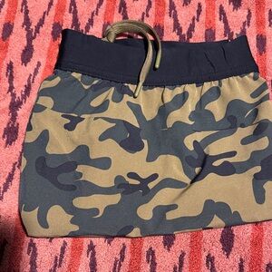 Ten Thousand The Interval Camouflage Athletic Shorts L 7” EUC